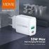 Vidvie PLE237C-Q PD 33W & QC 4.0 USB Charger With Cable Type-C
