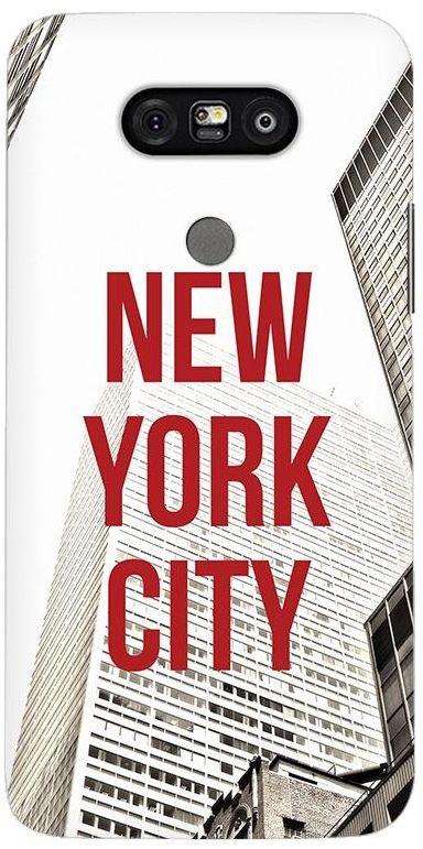 Stylizedd LG G5 Premium Slim Snap case cover Matte Finish - New York - Skyscraper