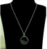 Generic Elegant Necklace - Silver & Green