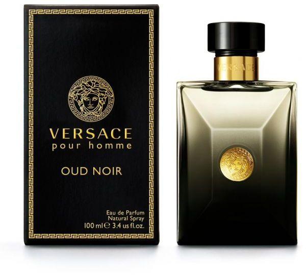 Versace Pour Homme Oud Noir Perfume For Men Eau de Parfum, 100ml