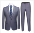 Men’s Slim Fit Suit Corporate Suit-Gray