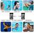 Universal Diving Waterproof Case, CellPhone Dustproof Dry Bag Pouch for iPhone 8/8 Plus/X/7/7 Plus/6S/6/6S Plus/SE/5S/5,Galaxy S8/S8 Plus/Note 8 6 5, Pixel 2 up to 6.1" -Black