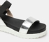 Casual Comfort Sandals Silver