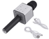 Atick Bluetooth Microphone & HIFI Speaker and USB - Black