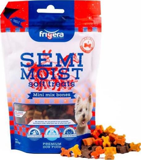 FriGERA Semi-Moist Soft Treats Mini Mix Bones 165g