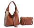 Fashion Women's Fashion Leather Bags Buns Ladies Bag 3 in 1