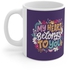 Valentine's Day Heart Quote Lettering 'My Heart Belongs To You' Mug