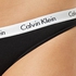 Calvin Klein Women's Bikini Pack Of 3, Black 001, Small