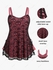 Plus Size Skull Lace Overlay Gothic Tank Top - 4x | Us 26-28