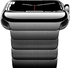 Watch Band 38mm 40mm 41mm Compatible with Apple Watch Band Stainless Steel Adjustable Replacement Wristband for iWatch Series + x 1 Removal Tool 8/7/6/5/4/3/2/1 (Black)