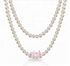 ًWomen Layered Pearl Beads Necklace - Off White