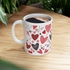 Valentine's Day Printed Mug مج مطبوع لعيد الحب , مج سيراميك