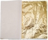 Bememo 100 Sheets Imitation Gold Leaf For Arts, Gilding Crafting, Decoration, 5.5 By 5.5 Inches