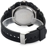 Ohsen Male Sports Digital Quartz Watch - White+Black