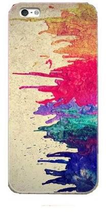 Water Painted TPU Silicone Case Cover For Apple iPhone 7 Plus Multicolour