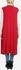 Femina Solid Long Cardigan - Red
