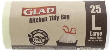 Glad Kitchen Tidy Bag Large - 25's