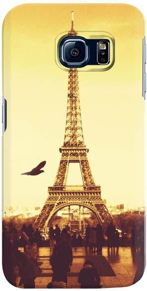 Stylizedd  Samsung Galaxy S6 Edge Premium Slim Snap case cover Gloss Finish - Paris - Eiffel Tower  S6E-S-206