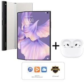 Huawei Mate Xs 2 512GB White 4G Dual Sim Smartphone + Huawei FreeBuds Pro 2 Ceramic White