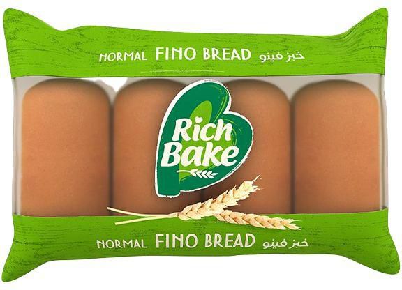 Rich Bake Normal Fino Bread - 4 Pieces