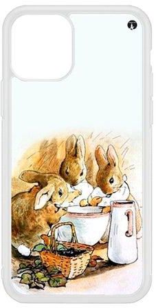 Protective Case Cover For Apple iPhone 11 Victorian Art (White Bumper)