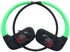 Waterproof Wireless Bluetooth Stereo In-Ear Headphones Black/Green