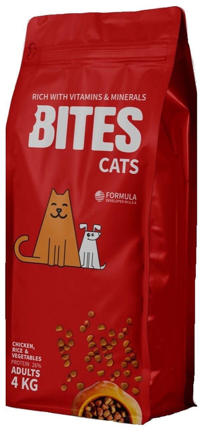 Pawer Pets Egypt Bites Cats 4 KG Dry Food ( Adult Cat )