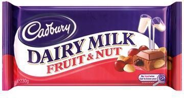 Cadbury Dairy Milk Fruit & Nut - 230 g