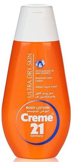 Creme 21 Body Lotion 250 ml for severe drought skin