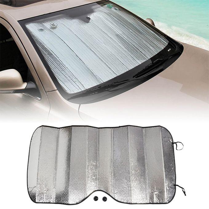 Silver Aluminium Car Front Sunshade