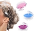Silicon Hair Brush Shampoo Scalp + mazaya bag
