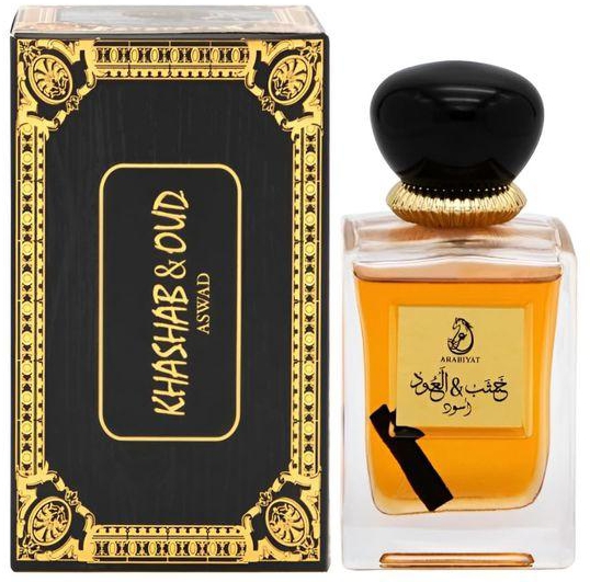 Arabiyat KHASHB Oud Black For Unisex 100ml - Eau De Parfum