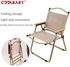 COOLBABY Outdoor Folding Chair Beige Medium ZRW-ZDY05-SRK