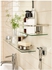 KALKGRUND Shower shelf - chrome-plated 24x6 cm