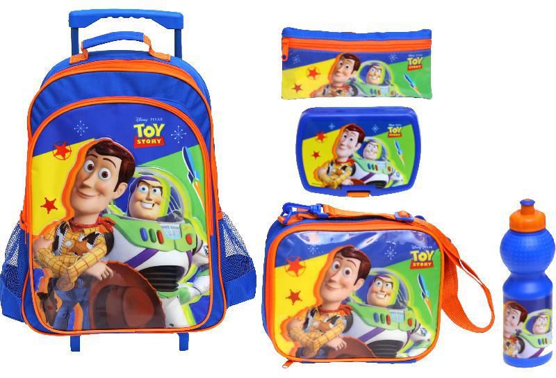 Disney Toy Story 5-in-1 Value Set Kinder Trolley Bag with Accessory