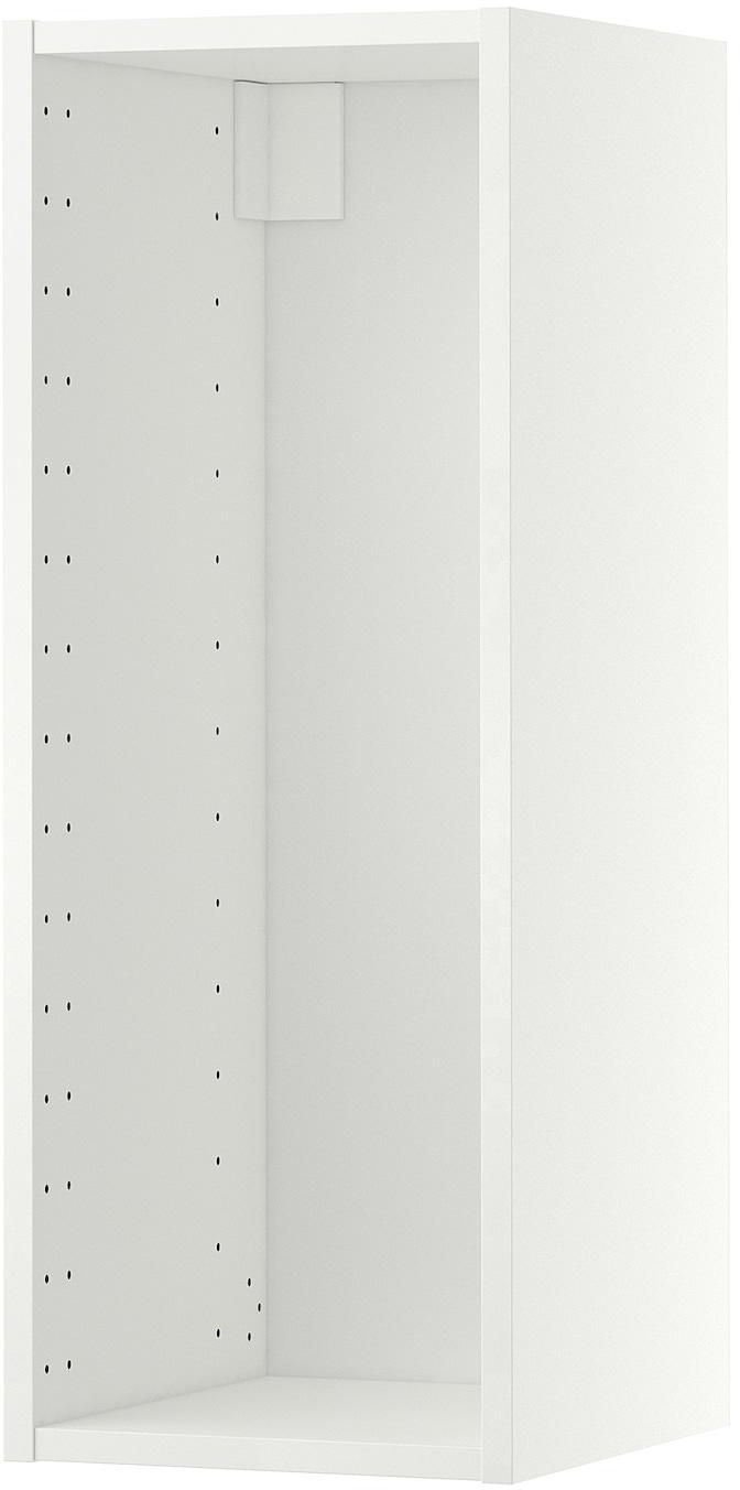 METOD Wall cabinet frame - white 30x37x80 cm
