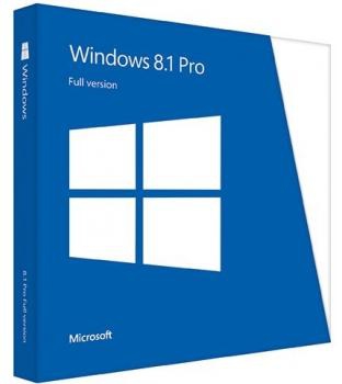 Microsoft Windows 8.1 32 and 64-bit Professional OS
