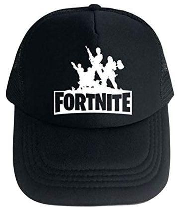 قبعة عصرية للصيف مطبوعة بكلمة Fortnite أسود