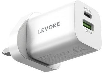 Dual Port Type-C And USB Port 33W Wall Charger
