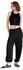 Beila Women's Crop Tank Black Eyelet Detailed Crew Neck with No-Sleeve, Fitted Cute, Casual Knit Top for Woman