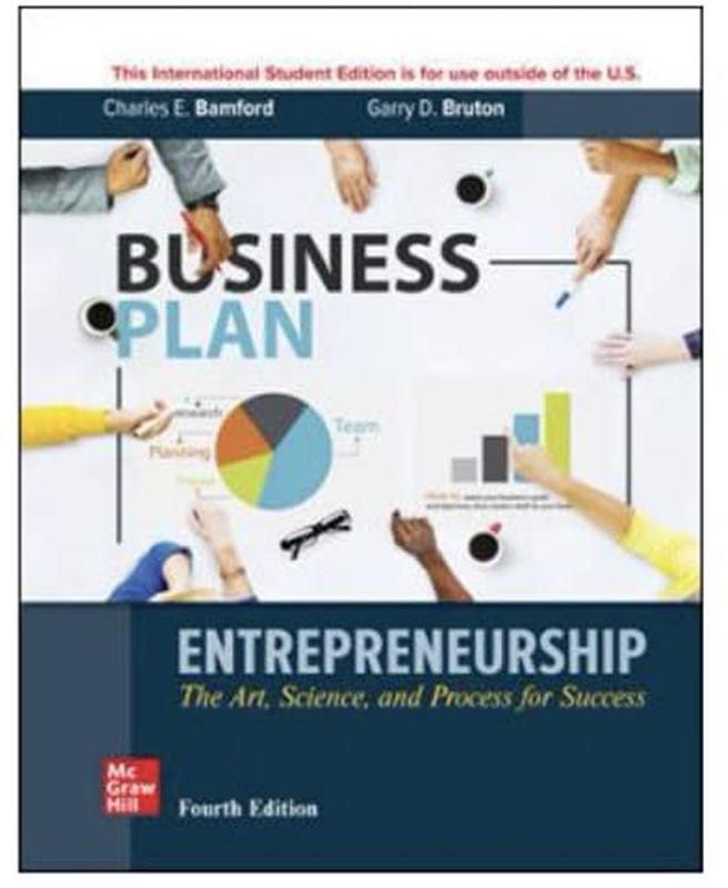 Mcgraw Hill Entrepreneurship: The Art, Science, And Process For Success - Ise ,Ed. :4