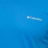 Columbia CLAE6084-43104 Zero Rules Short Sleeve T-Shirt for Men - S, Hyper Blue