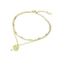 Aiwanto Anklet Ankle Chain Double Layer Anklets