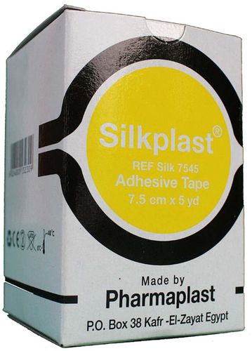 Silkplast Adhesive Tape - 7.5 cm x 4.5 meter