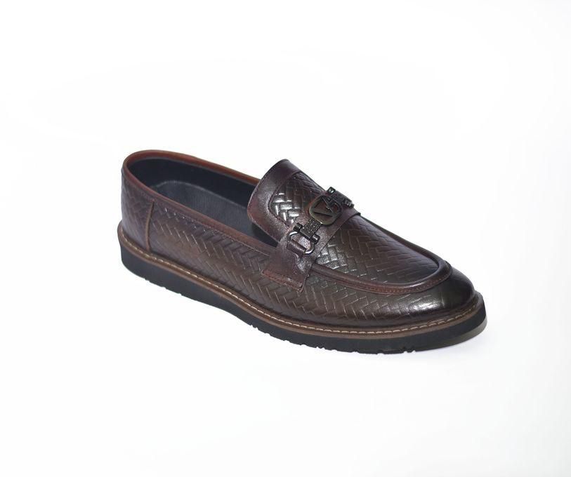 MA Class Dark Brown Leather Loafers