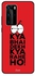 Protective Case Cover For Huawei P40 Pro Red/Black/White