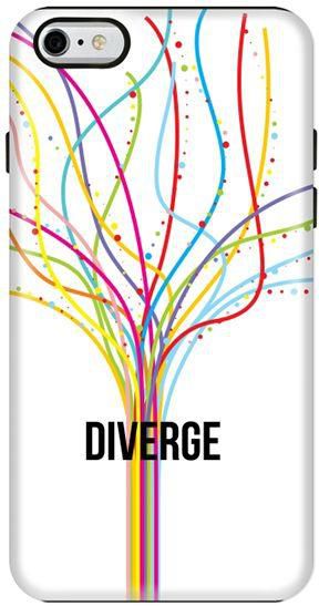 Stylizedd  Apple iPhone 6 Plus Premium Dual Layer Tough case cover Matte Finish - Diverge (White)