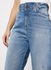 Reese Tapered Fit High Waist Jeans Blue
