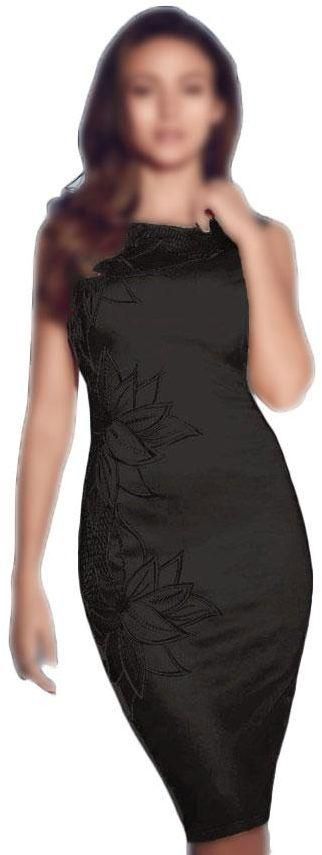 Dress for women ,Black,M,R80059-1