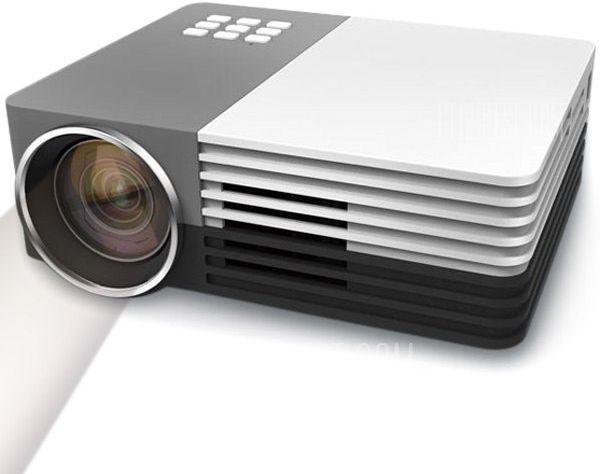 Compact Mini LED 50 100" Projector with HDMI Support 3D Movies